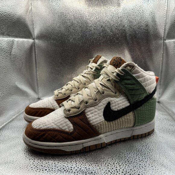 Size 7 Nike Dunk High LX Next Nature Toasty Womens Athletic Sneaker DN9909-100 - Picture 5 of 11